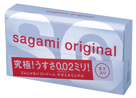 Ультратонкие презервативы Sagami Original - 6 шт. - Sagami - купить с доставкой в Домодедово