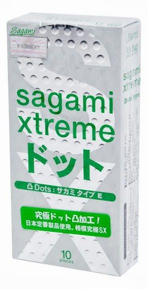 Презервативы Sagami Xtreme Type-E с точками - 10 шт. - Sagami - купить с доставкой в Домодедово