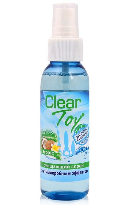 Очищающий спрей для игрушек CLEAR TOY Tropic - 100 мл. - Биоритм - купить с доставкой в Домодедово