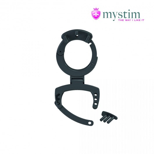 Пояс верности с электростимуляцией Pubic Enemy No 3 - MyStim - купить с доставкой в Домодедово