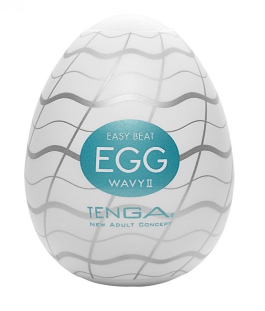 Мастурбатор-яйцо EGG Wavy II - Tenga - в Домодедово купить с доставкой