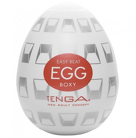 Мастурбатор-яйцо EGG Boxy - Tenga - в Домодедово купить с доставкой