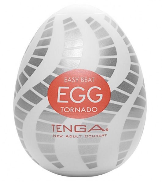 Мастурбатор-яйцо EGG Tornado - Tenga - в Домодедово купить с доставкой