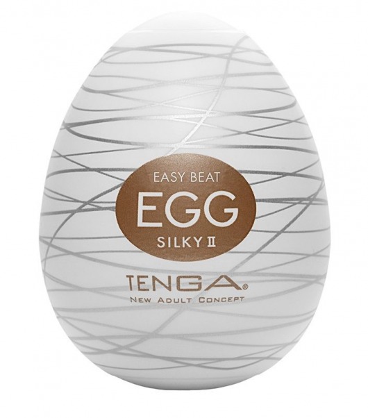 Мастурбатор-яйцо EGG Silky II - Tenga - в Домодедово купить с доставкой