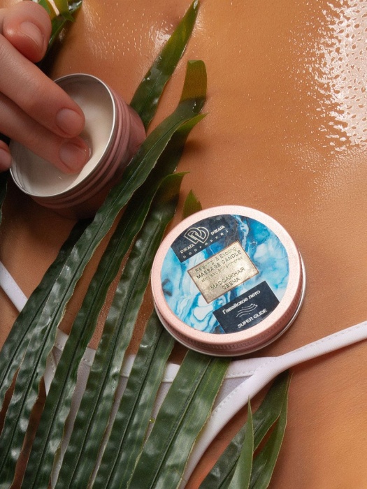 Массажная свеча  Гавайское лето - БиоМед - купить с доставкой в Домодедово