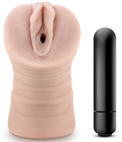 Телесный мастурбатор-вагина Rain - Blush Novelties - в Домодедово купить с доставкой