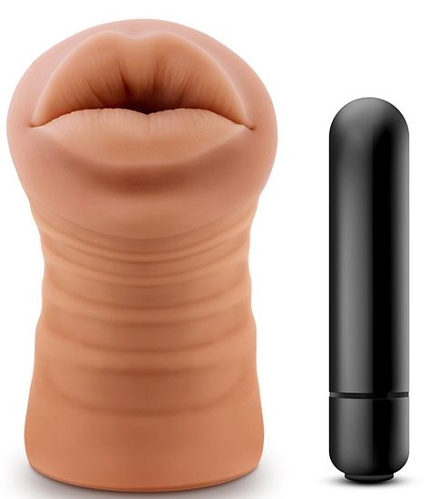 Кофейный мастурбатор-ротик Isabella - Blush Novelties - в Домодедово купить с доставкой