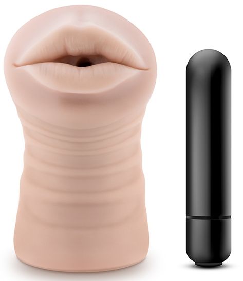 Телесный мастурбатор-ротик Skye - Blush Novelties - в Домодедово купить с доставкой