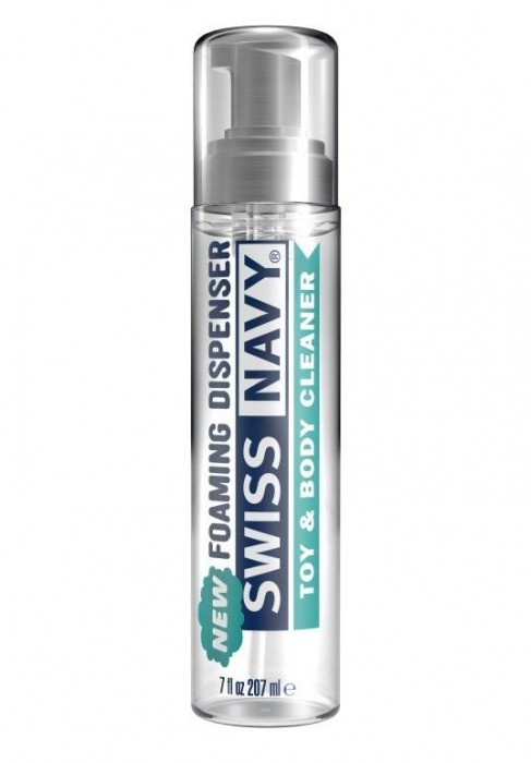 Очищающая пенка для игрушек и тела Swiss Navy Toy   Body Cleaner Foamer - 207 мл. - Swiss navy - купить с доставкой в Домодедово
