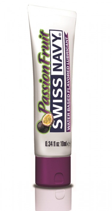 Лубрикант Swiss Navy Passion Fruit Lube с ароматом маракуйи - 10 мл. - Swiss navy - купить с доставкой в Домодедово