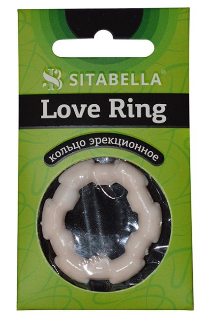 Фигурное эрекционное кольцо из киберкожи - Sitabella - в Домодедово купить с доставкой