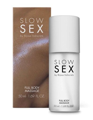 Массажный гель Slow Sex Full Body Massage - 50 мл. - Bijoux Indiscrets - купить с доставкой в Домодедово