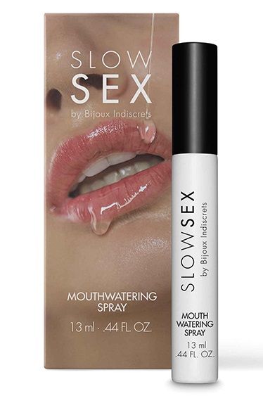 Спрей для усиления слюноотделения Slow Sex Mouthwatering Spray - 13 мл. - Bijoux Indiscrets - купить с доставкой в Домодедово