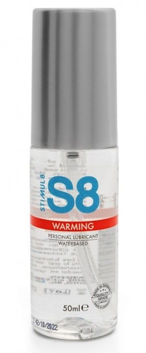 Cогревающий лубрикант на водной основе Stimul8 Warming Lube - 50 мл. - Stimul8 - купить с доставкой в Домодедово