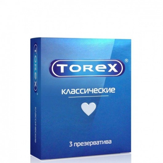 Гладкие презервативы Torex  Классические  - 3 шт. - Torex - купить с доставкой в Домодедово
