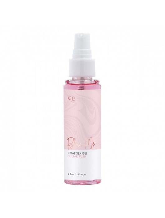 Гель для орального секса Sugar Rush с ароматом сладкой ваты - 60 мл. - CG - купить с доставкой в Домодедово