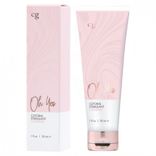 Стимулирующий крем для клитора с эффектом охлаждения Oh Yes - 30 мл. - CG - купить с доставкой в Домодедово