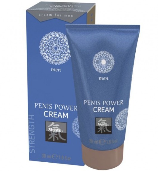 Возбуждающий крем для мужчин Penis Power Cream - 30 мл. - Shiatsu - купить с доставкой в Домодедово