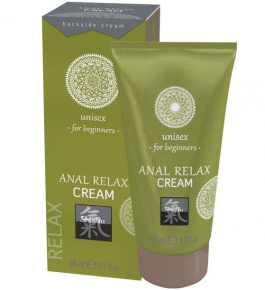 Анальный крем Anal Relax Cream - 50 мл. - Shiatsu - купить с доставкой в Домодедово
