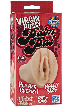 Мастурбатор-вагина Virgin Pussy ULTRASKYN Palm Pal - Doc Johnson - в Домодедово купить с доставкой