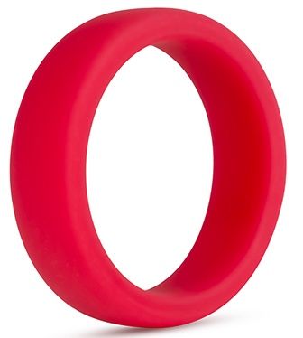 Красное эрекционное кольцо Silicone Go Pro Cock Ring - Blush Novelties - в Домодедово купить с доставкой