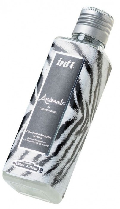 Массажное масло ANIMALS by Fatima Moura с возбуждающим эффектом - 130 мл. - INTT - купить с доставкой в Домодедово