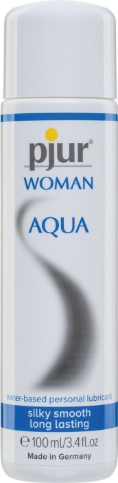 Лубрикант на водной основе pjur WOMAN Aqua - 100 мл. - Pjur - купить с доставкой в Домодедово
