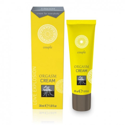 Интимный гель для двоих ORGASM CREAM couple - 30 мл. - Shiatsu - купить с доставкой в Домодедово