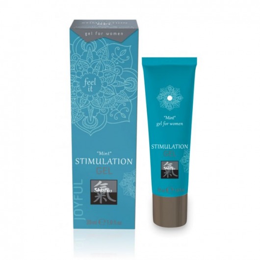 Возбуждающий интимный гель STIMULATION GEL Mint - 30 мл. - Shiatsu - купить с доставкой в Домодедово