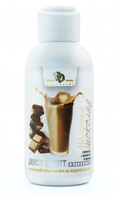 Интимный гель-смазка JUICY FRUIT с ароматом молочного шоколада - 100 мл. - БиоМед - купить с доставкой в Домодедово