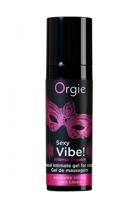 Гель для массажа ORGIE Sexy Vibe Intense Orgasm - 15 мл. - ORGIE - купить с доставкой в Домодедово