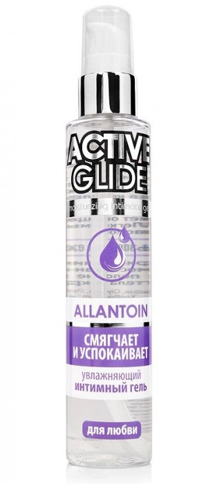 Увлажняющий интимный гель Active Glide Allantoin - 100 гр. - Биоритм - купить с доставкой в Домодедово