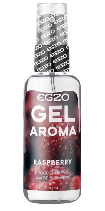 Интимный лубрикант EGZO AROMA с ароматом малины - 50 мл. - EGZO - купить с доставкой в Домодедово