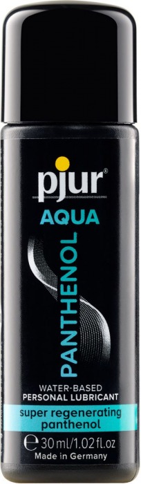 Лубрикант на водной основе с пантенолом pjur AQUA Panthenol - 30 мл. - Pjur - купить с доставкой в Домодедово
