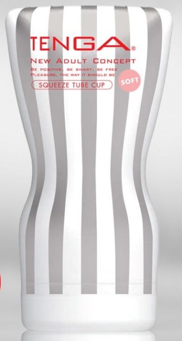 Мастурбатор TENGA Squeeze Tube Cup Soft - Tenga - в Домодедово купить с доставкой