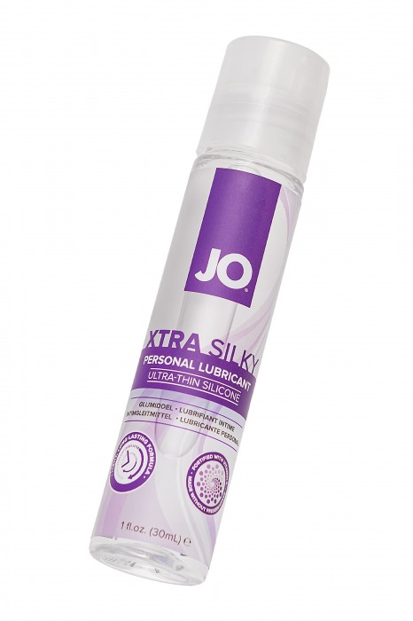 Лубрикант на силиконовой основе JO Xtra Silky - 30 мл. - System JO - купить с доставкой в Домодедово