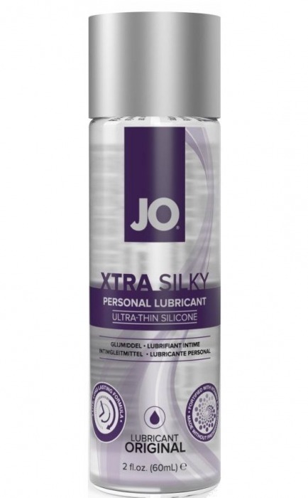 Лубрикант на силиконовой основе JO Xtra Silky - 60 мл. - System JO - купить с доставкой в Домодедово