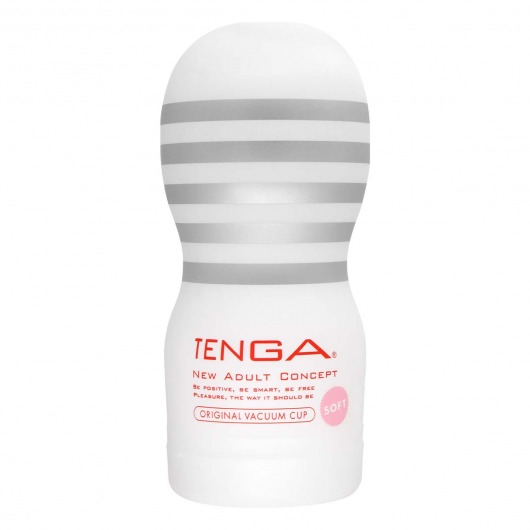 Мастурбатор TENGA Original Vacuum Cup Soft - Tenga - в Домодедово купить с доставкой