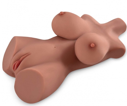 Кофейный мастурбатор-торс Perfect 10 Torso - Pipedream - в Домодедово купить с доставкой