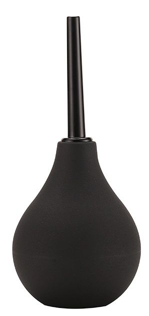 Черный анальный душ ANAL DOUCHE с прямым наконечником - Dream Toys - купить с доставкой в Домодедово