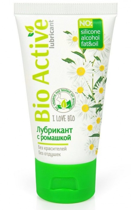 Гель-лубрикант на водной основе Bio Active - 50 гр. - Биоритм - купить с доставкой в Домодедово