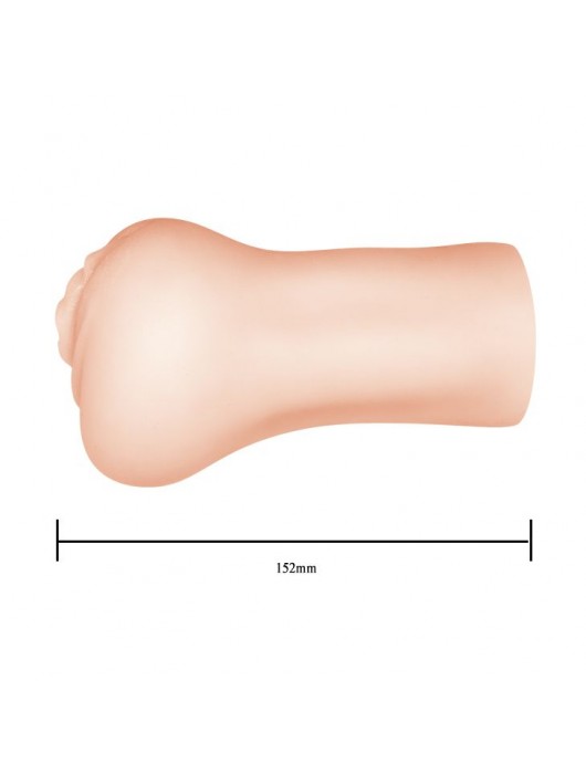 Телесный мастурбатор-вагина Maggie - Baile - в Домодедово купить с доставкой