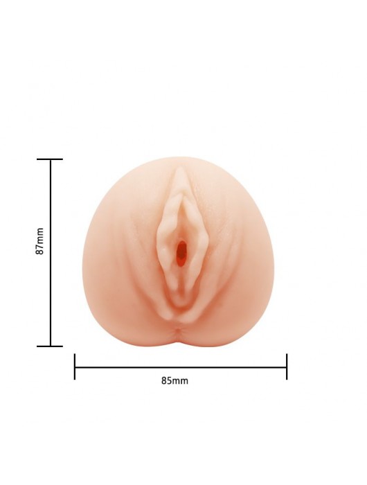 Телесный мастурбатор-вагина Maggie - Baile - в Домодедово купить с доставкой