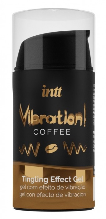 Жидкий интимный гель с эффектом вибрации Vibration! Coffee - 15 мл. - INTT - купить с доставкой в Домодедово
