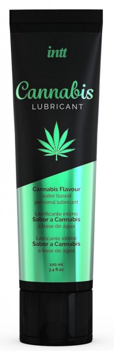 Интимный гель на водной основе Cannabis Lubricant - 100 мл. - INTT - купить с доставкой в Домодедово
