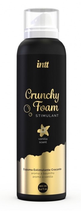Пенка для массажа Crunchy Foam Stimulant Vanilla - 100 мл. - INTT - купить с доставкой в Домодедово