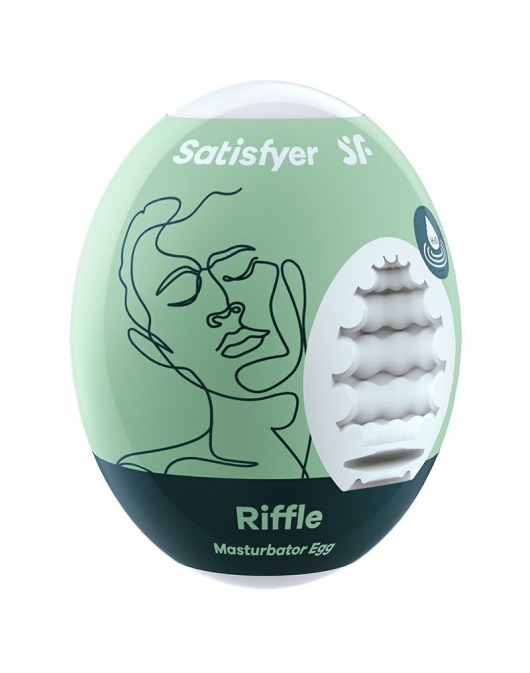 Мастурбатор-яйцо Satisfyer Riffle Mini Masturbator - Satisfyer - в Домодедово купить с доставкой