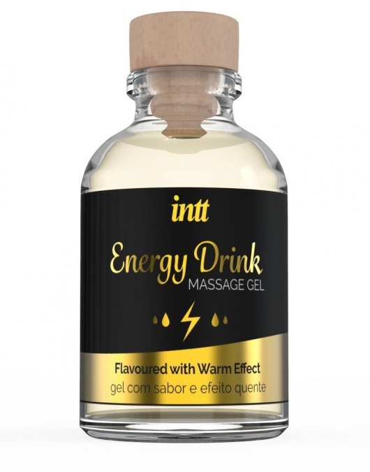 Массажный гель с согревающим эффектом Energy Drink - 30 мл. - INTT - купить с доставкой в Домодедово
