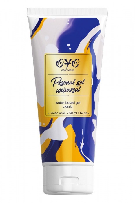 Интимная смазка на водной основе OYO Personal Gel Universal - 50 мл. - OYO - купить с доставкой в Домодедово