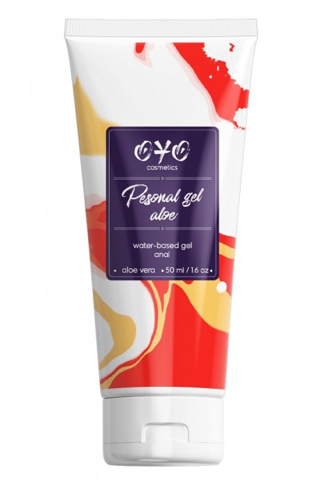 Анальная смазка на водной основе OYO Personal Gel Aloe - 50 мл. - OYO - купить с доставкой в Домодедово